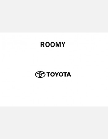 toyota roomy 2018 2019& 2020 owners manual in english